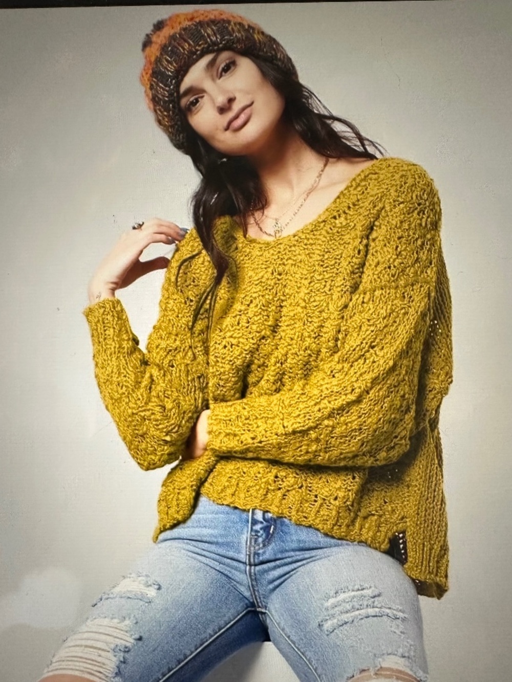Free People Women’s Sunday Pullover Sweater